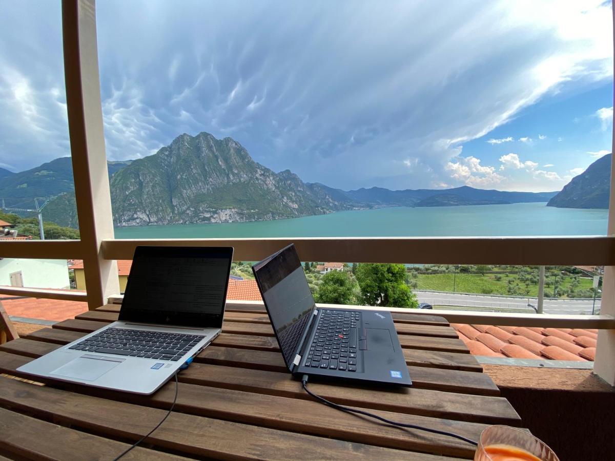 Happy Guest Apartments - Bella Vista Riva di Solto Exterior foto